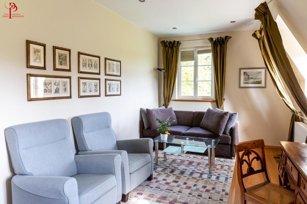 ילנייה גורה Palac Pakoszow Schlosshotel Wernersdorf מראה חיצוני תמונה The living room